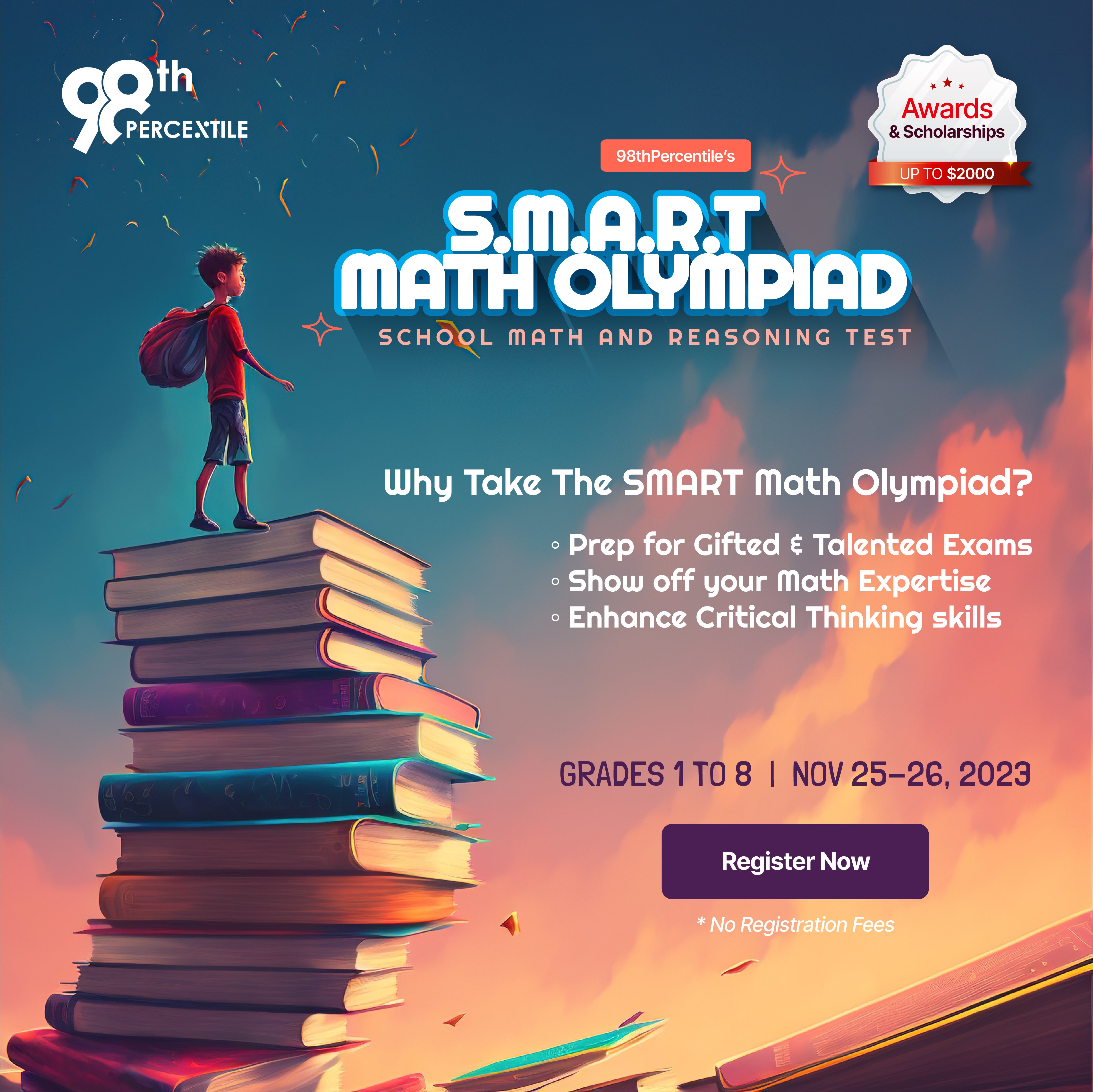 Diving into the S.M.A.R.T Math Olympiad by 98thPercentile